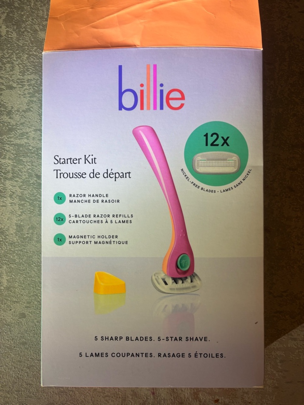 Billie Razor Kit + 11 Blades – Gently Used – Great Value